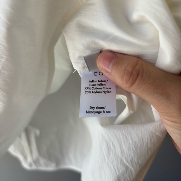 Co Gatheted Puffed Sleeve‎ Blouse Top Sz XS NWT - Picture 12 of 14